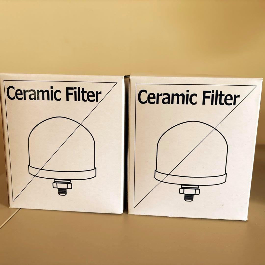 8月購入】ポタポタクラブセラミックフィルター&ゼオライトフィルター
