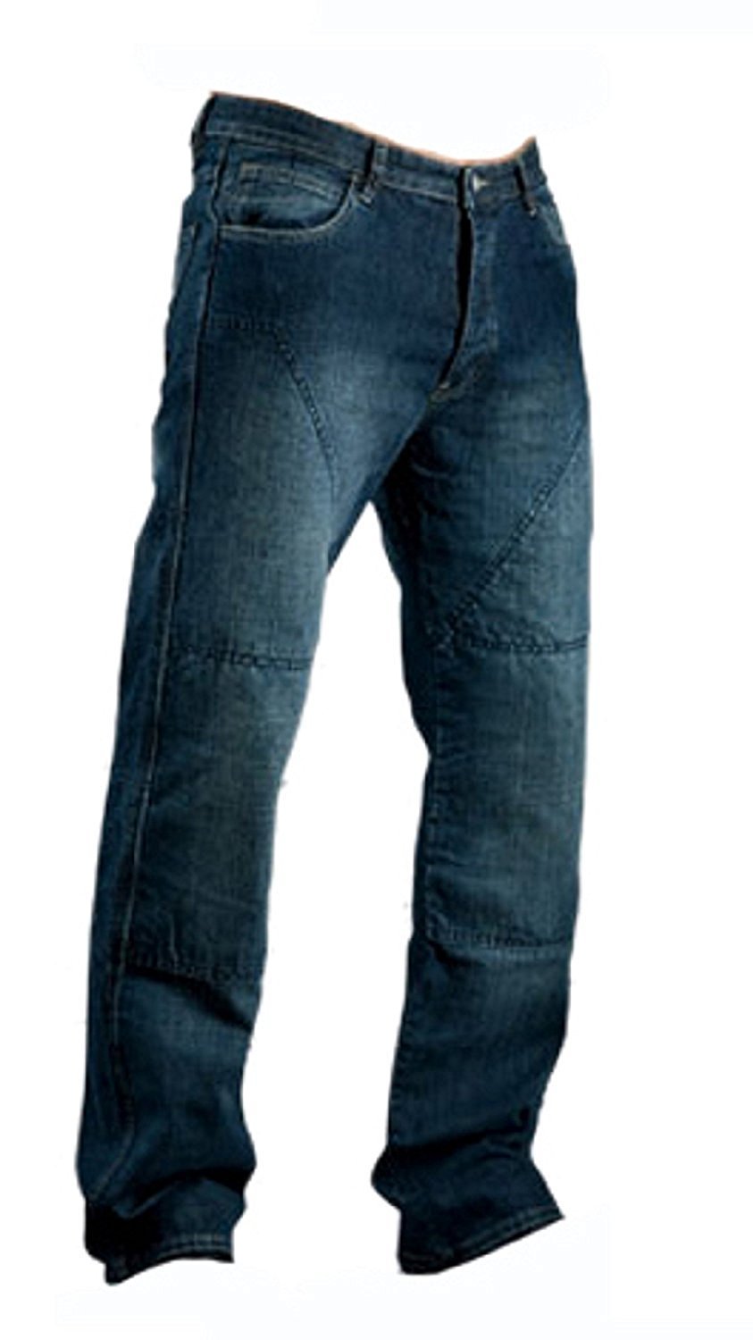 Juicy Trendz® Pantalones de Moto Hombre Vaqueros Moto Hombre Jeans con Protección Aramida
