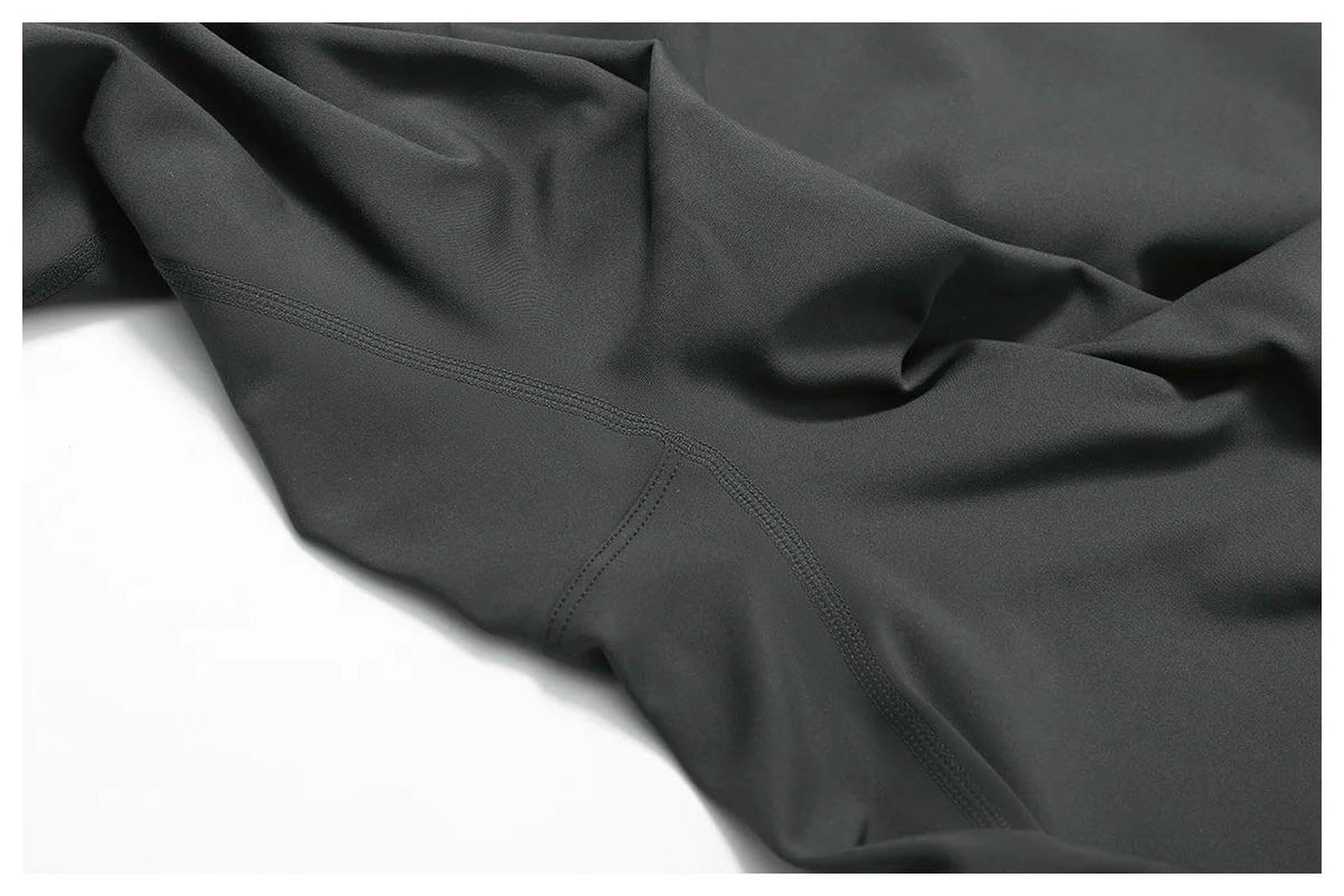 QTANZIQI Shapewear Zipper Flotte à Ajustement Fleep Yoga JumspSuit Outdoor Body Chaud Chaud Collants sans Couture