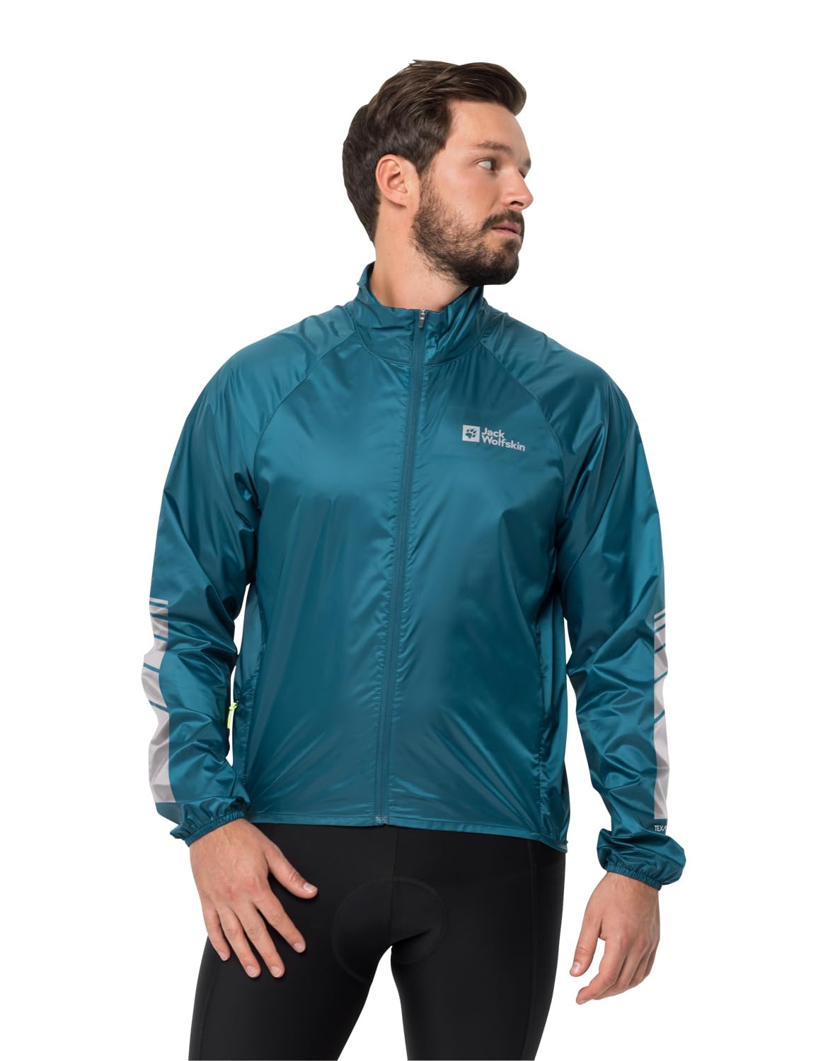 Jack Wolfskin Men's Morobbia Wind Jacket M Windbreaker, Blue, L