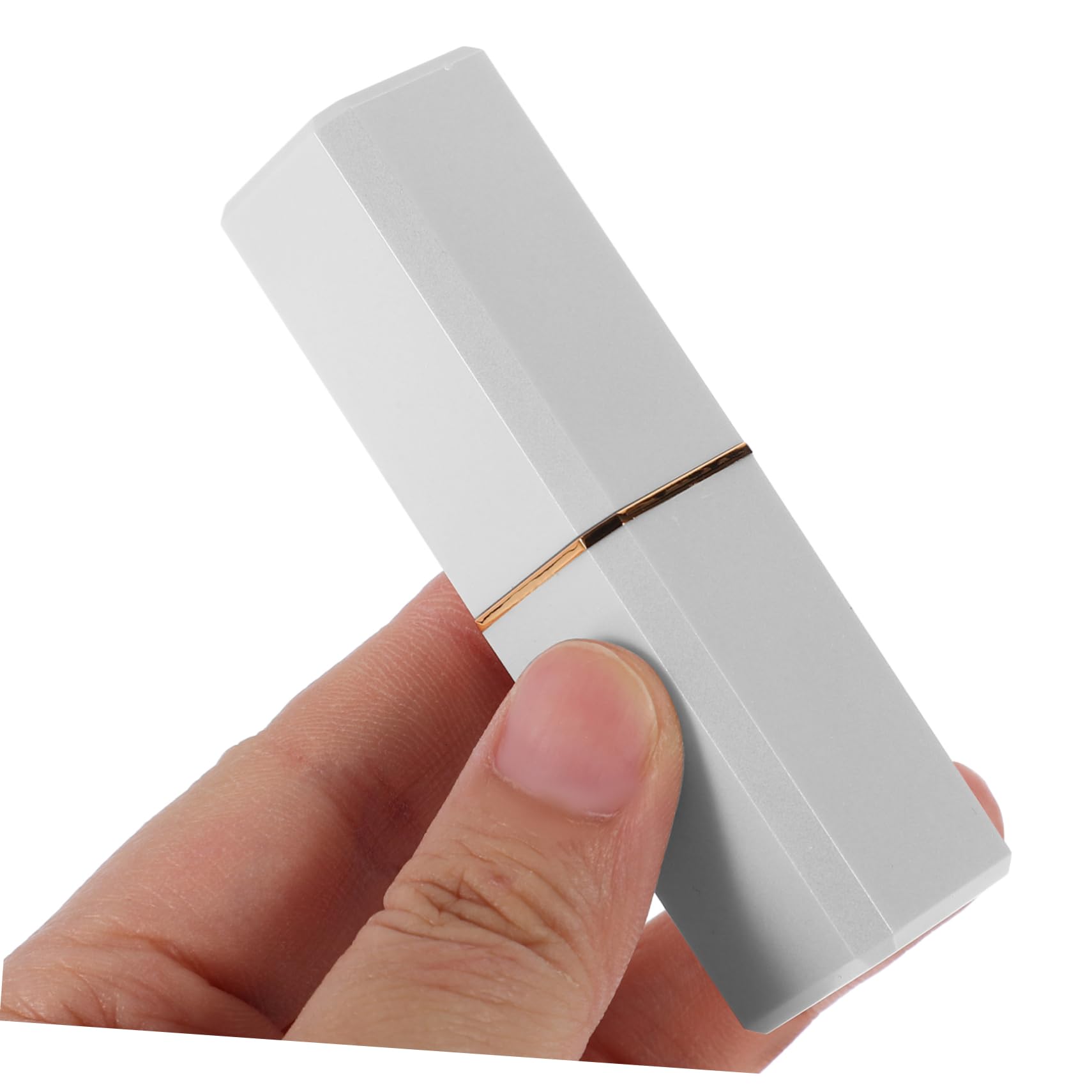 5 Sätze Lippenstift Tube Lipglossrohre Mädchen Röhren Nachfüllbarer Lippentubus Lippenbehälter Leere Lipgloss-tuben Lipgloss Leere Tuben Abs Weiß 10 Stück * 5