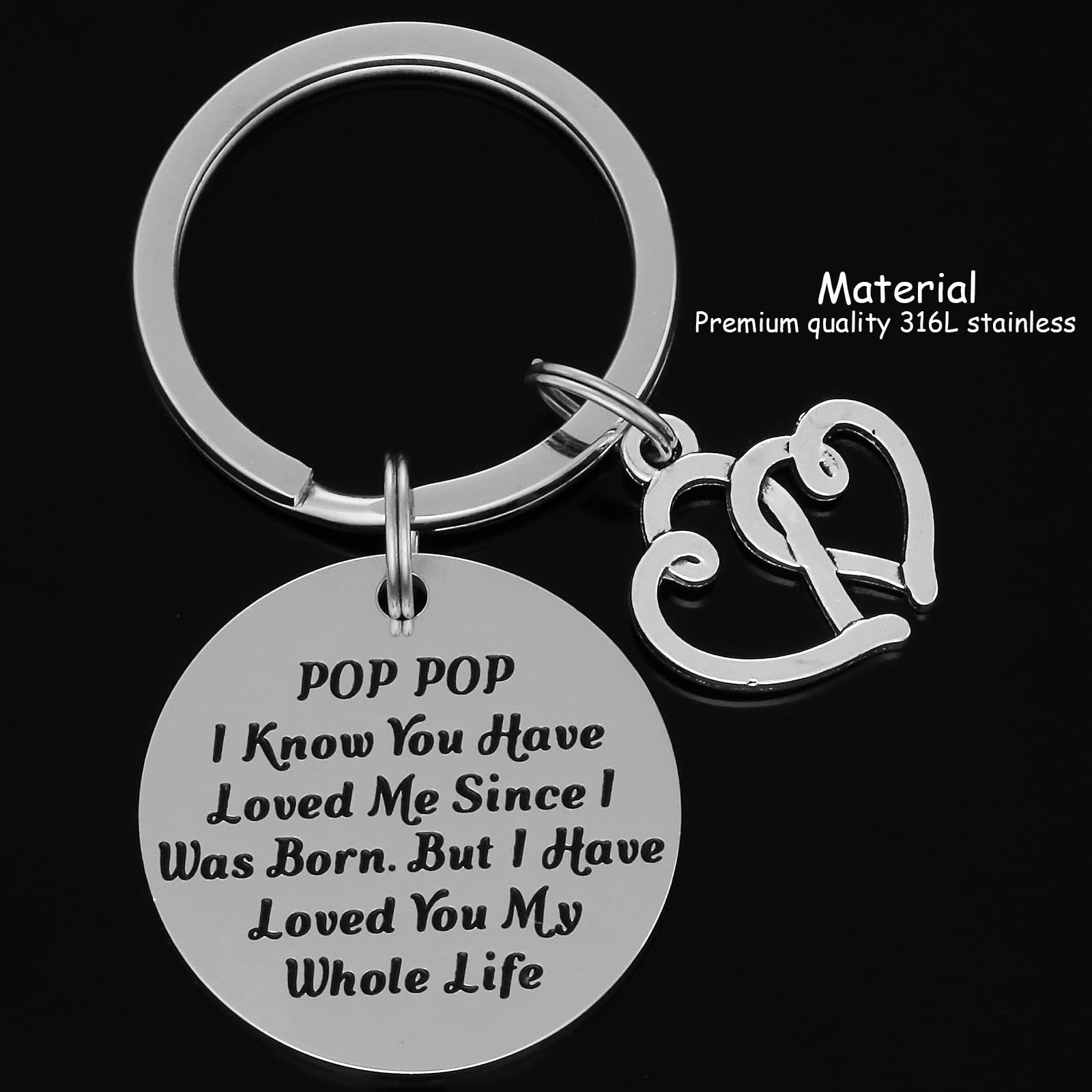 HUTIMY Pop Keychain for Men - Gifts & Presents