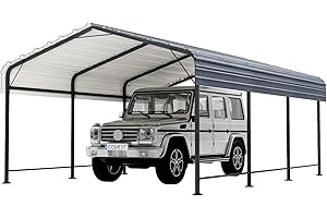 Heavy Duty 10'x20' Abba Patio Carport
