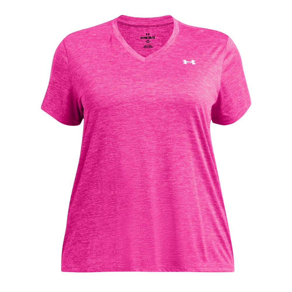 Under Armour Women's UA Tech™ Twist V-Neck Short Sleeve Tech SSV- Twist Mujer (Pack de 1) — view 69