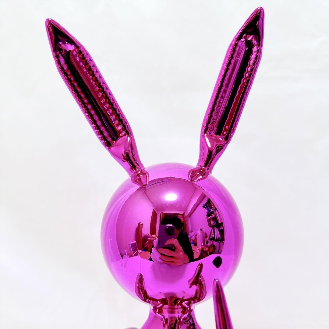 Amazon.co.jp: 限定500体 ジェフクーンズ JEFF KOONS ラビット
