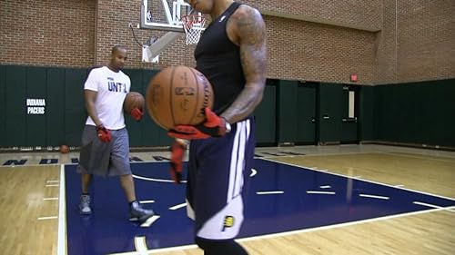 Miniatura 5 de Ball Hog Gloves (Factor X de manipulación de bolas antiagarre ponderado (ayuda de entrenamiento de baloncesto)