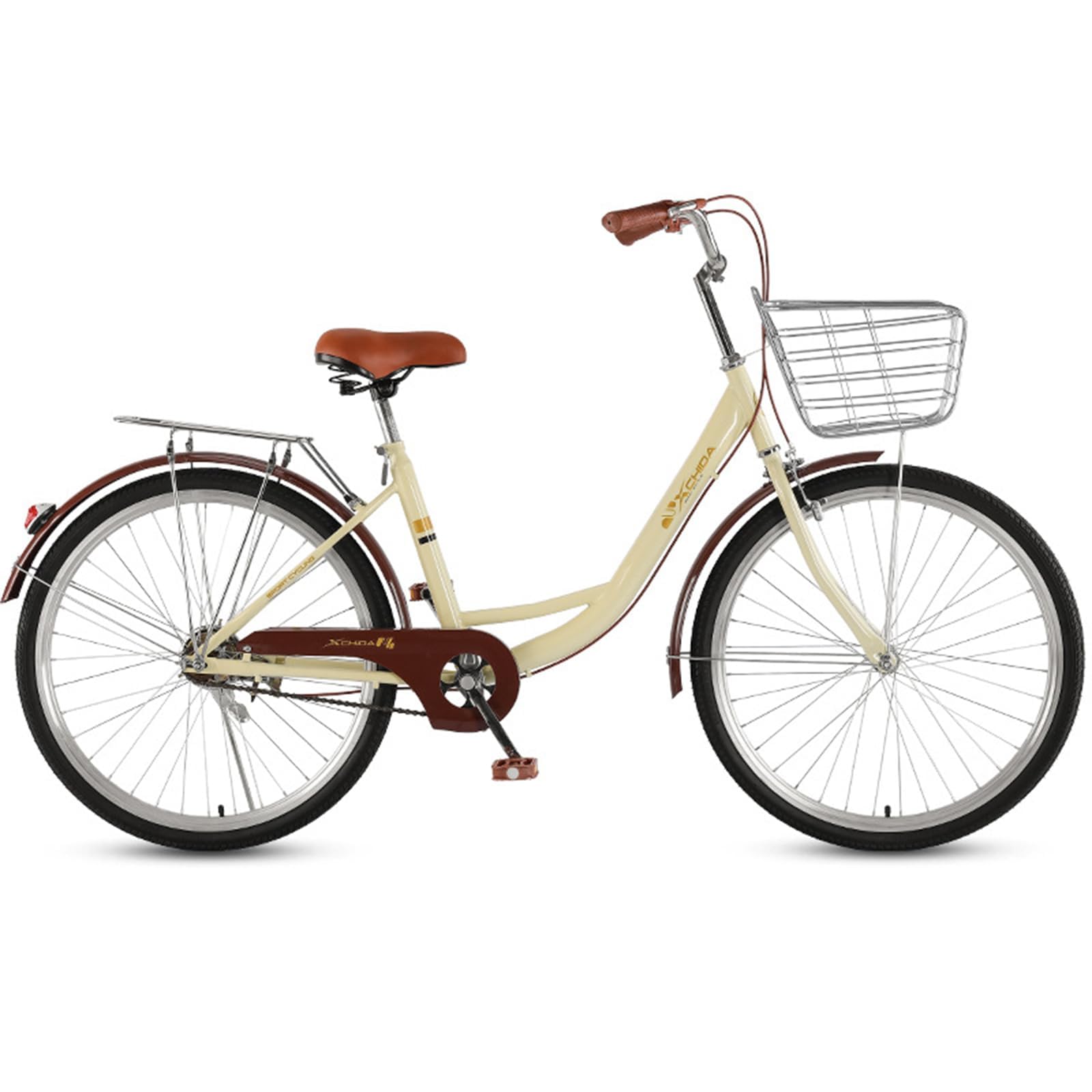 Amazon | シティサイクル 24/26インチ 自転車 ノーパンクタイヤ