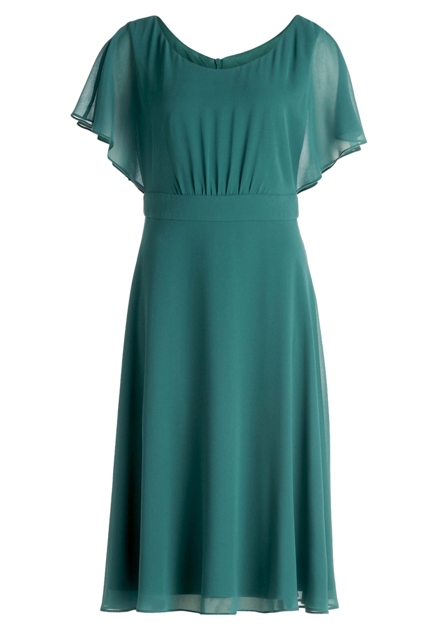Vera Mont Damska sukienka koktajlowa, Dark Emerald, 46