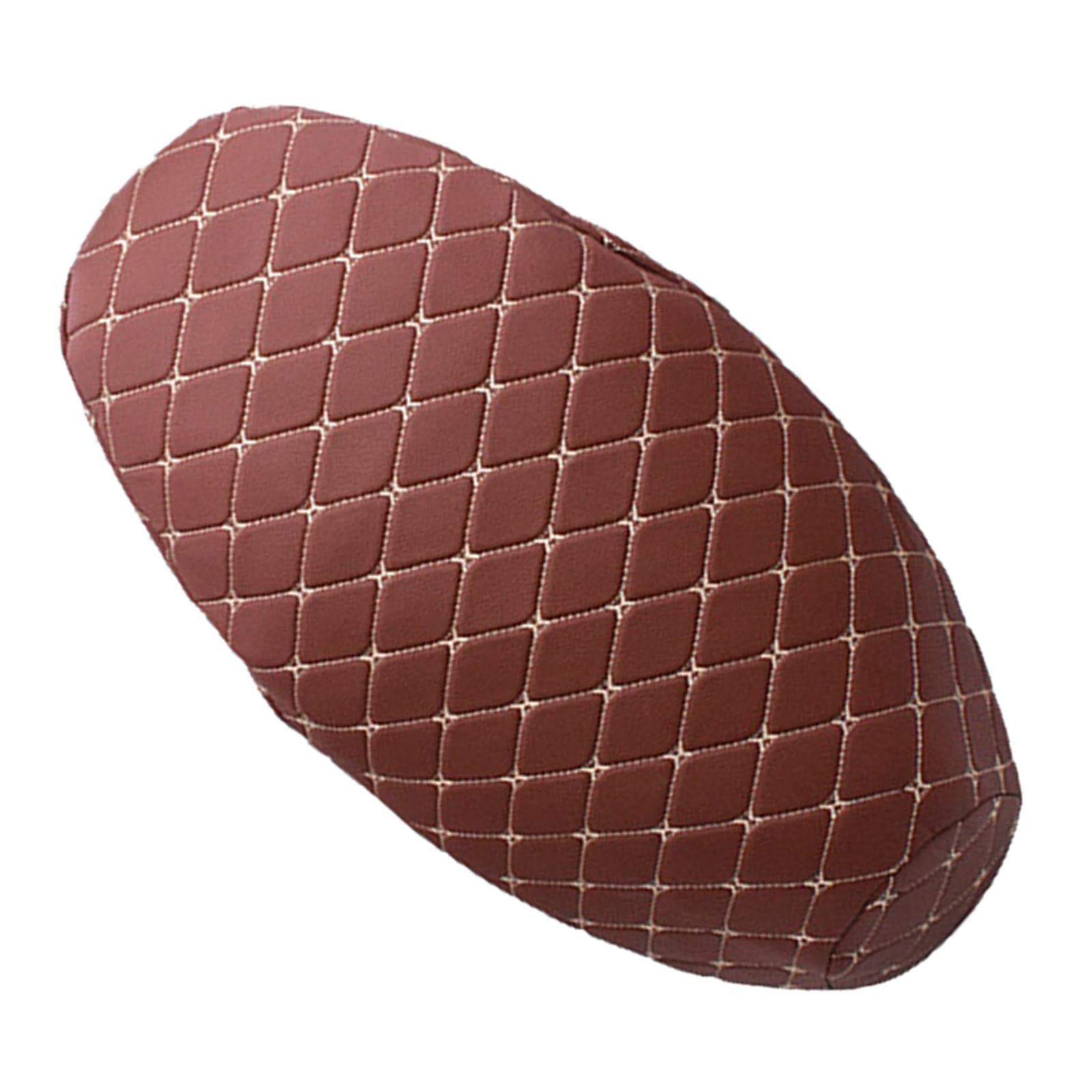 Fundas universales para asiento de moto, funda para cojín de asiento de motocicleta para exteriores, marrón L
