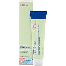 Good Molecules Lightweight Daily Moisturizer Face Cream &ndash; 100 ml / 3.38 fl oz - Non-Greasy Facial Moisturizer Face Lotion with Shea Butter &amp; Hyaluronic Acid