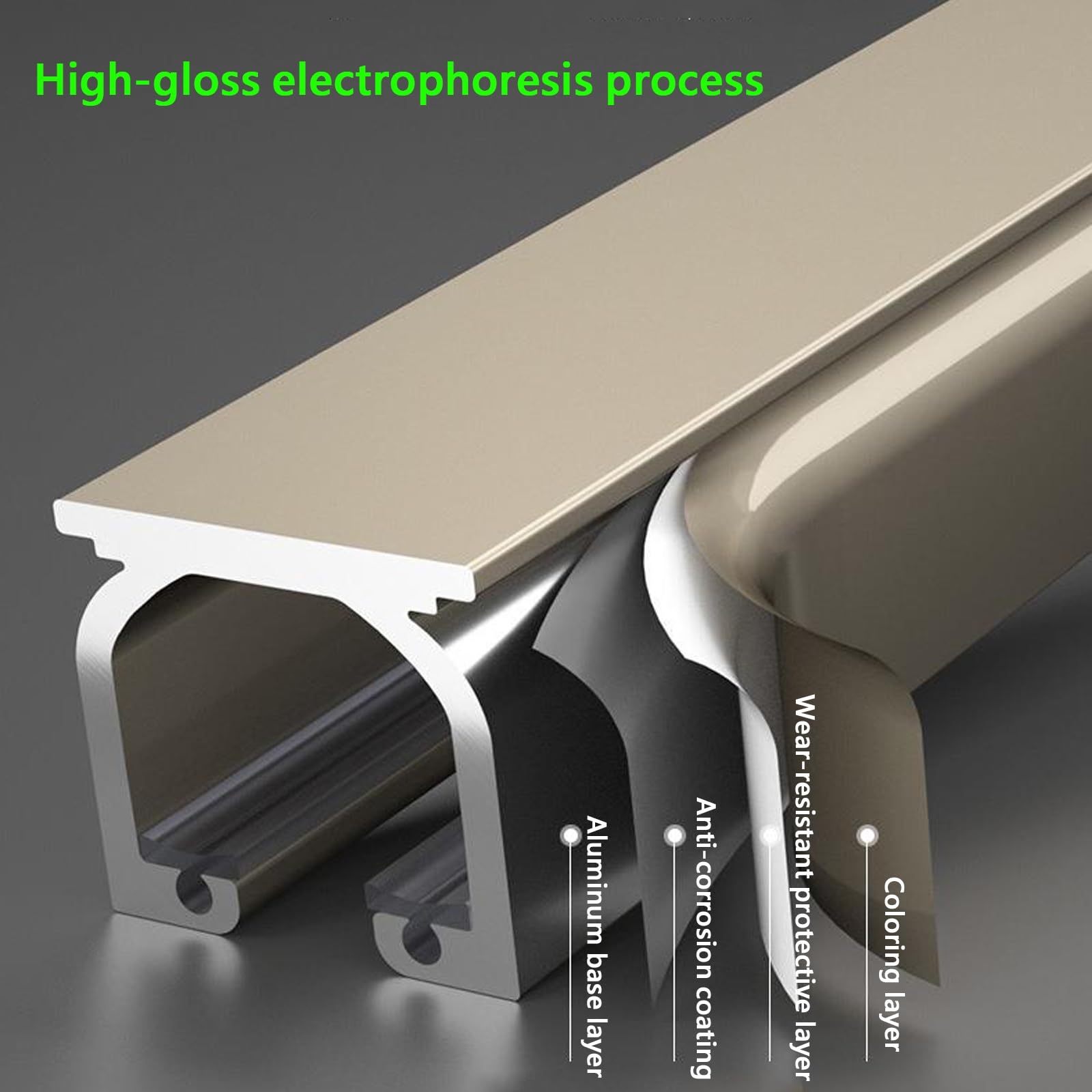500–6000 mm, szyna sufitowa ze stopu aluminium do zasłon, przesuwna szyna do zasłon, karnisz z rolkami wyciszającymi, do zasłon, przegrody pokoju, zasłona prysznicowa (czarna, 120 cm)