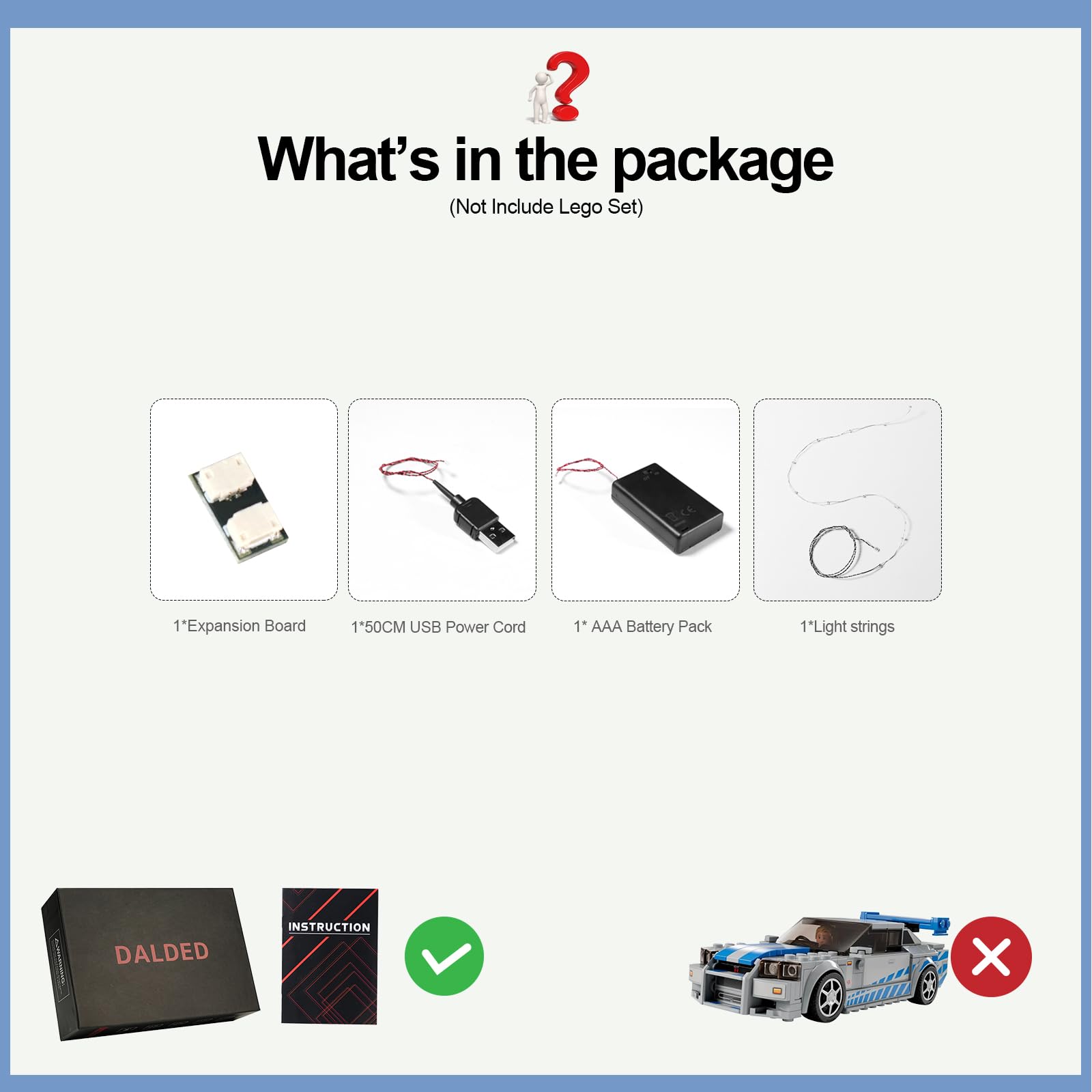 バッテリーパック Amazon.co.jp: DALDED LEDライトキット レゴ スピードチャンピオン