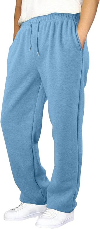 Sweatpants for Teen Boys Baggy Casual High Waisted Workout Jogger Pants Youth Trendy Y2K Preppy Drawstring Trousers