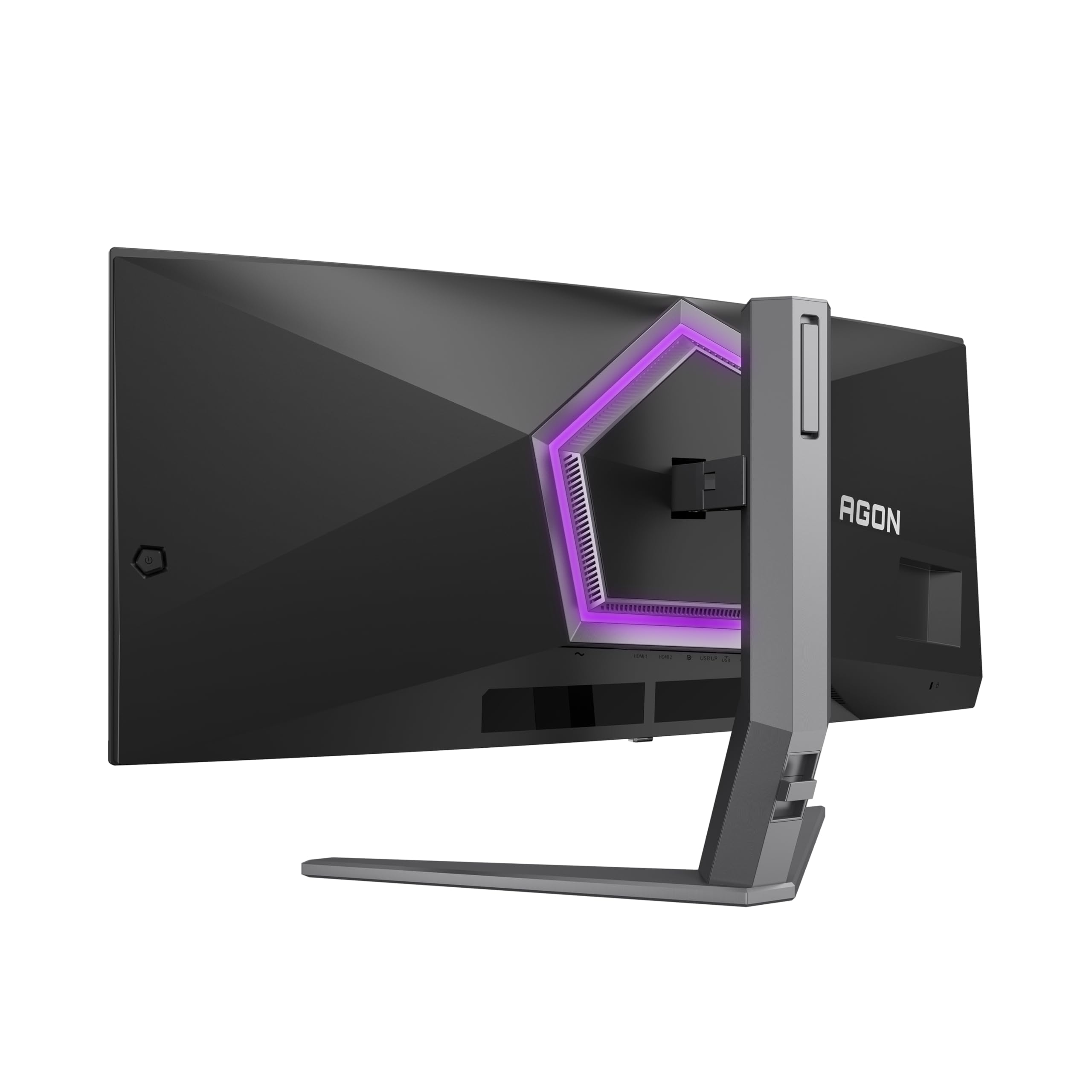 AOC Agon PRO AG346UCD Monitor gaming curvo OLED WQHD da 34 pollici, 175 Hz, 0.03 ms, FreeSync Premium Pro, comp. G-Sync, HDR400 (3440x1440, 2X HDMI, DisplayPort, Hub USB) nero