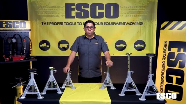 Amazon.com: ESCO 3 Ton Performance Axle Jack Stands, Auto Car