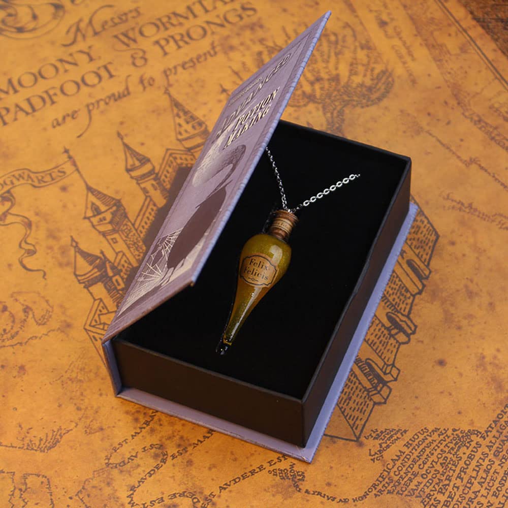 ハリー・ポッターフェリックス・フェリシス ペンダントHarry Potter Amazon.co.jp: ネックレス ホグワーツ レガシー ペンダント