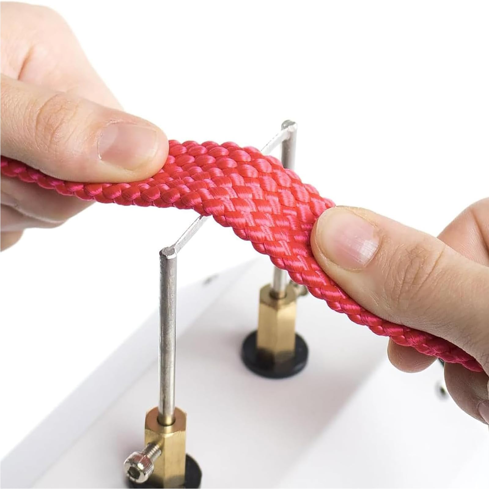 Cortador De Cuerda Eléctrico, Máquina De Planchado De Borde De Escritorio, Ancho De Corte Máximo De 5 Cm, Temperatura Máxima 550 ℃, Calefacción Segura Y Estable Y Rápida, para Cuerda