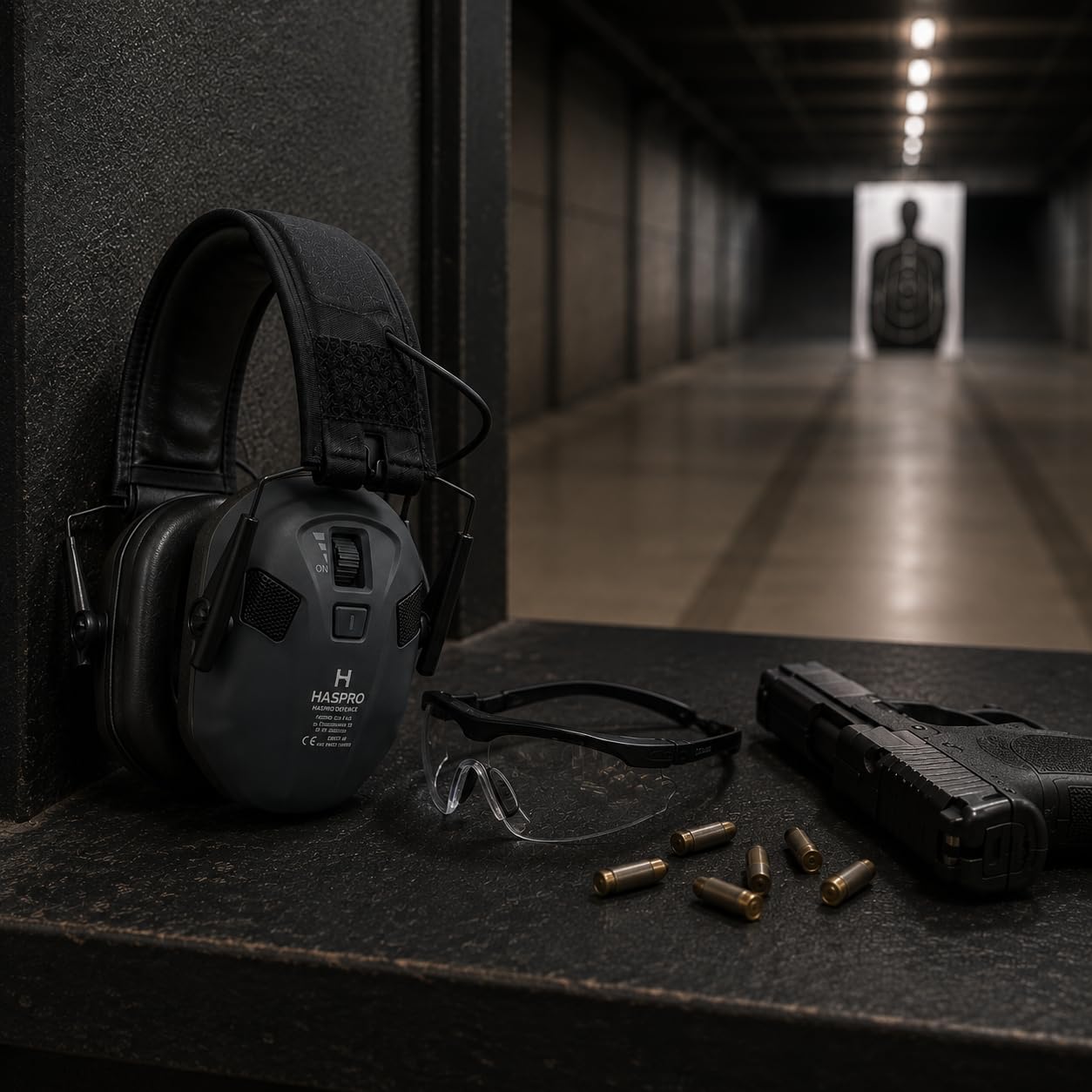 DEFENCE – Professioneller aktiver Gehörschutz für Schützen und Jäger, SNR 31 dB