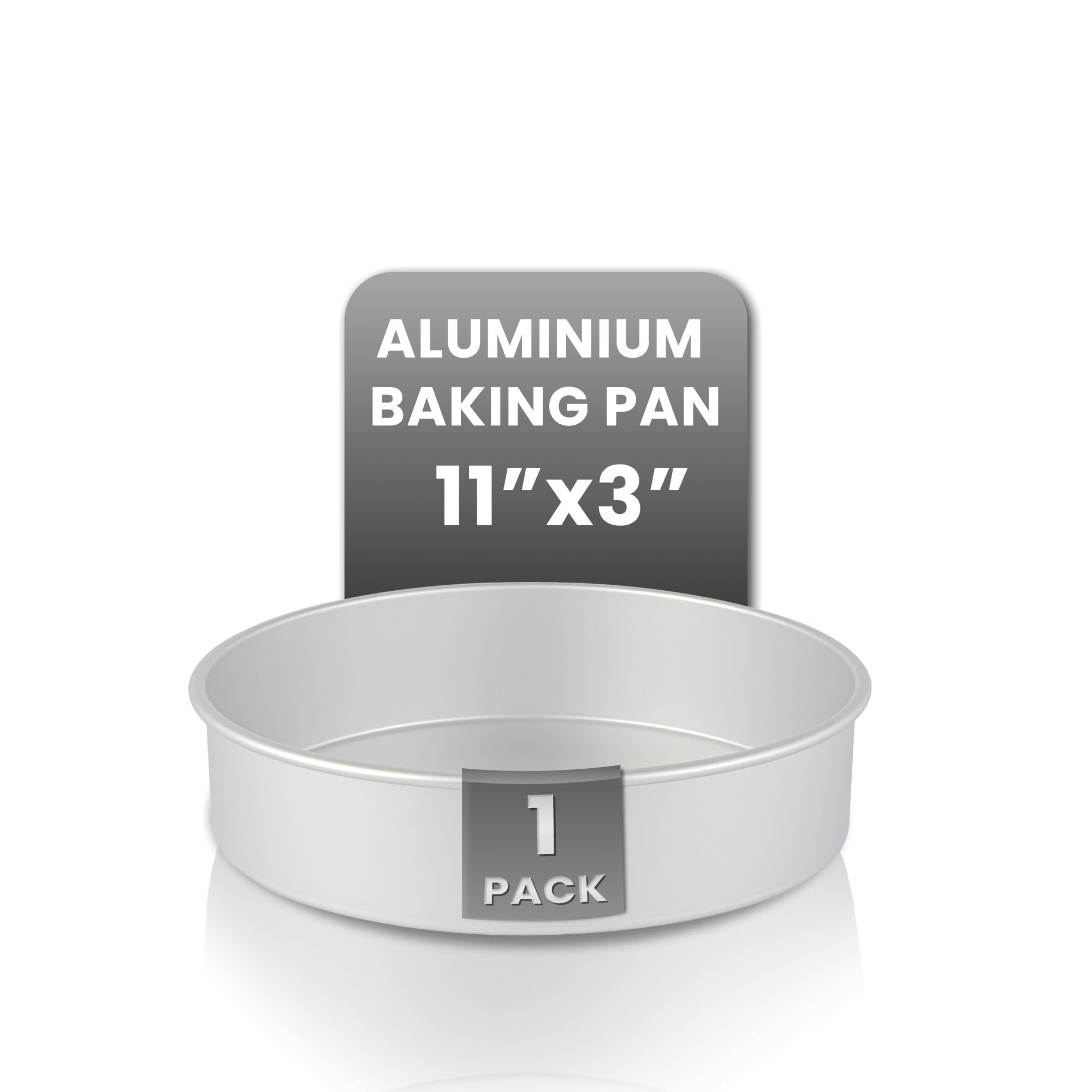 Restaurantware-Met Lux 12 x 3 Inch Straight-Sided Baking Tin