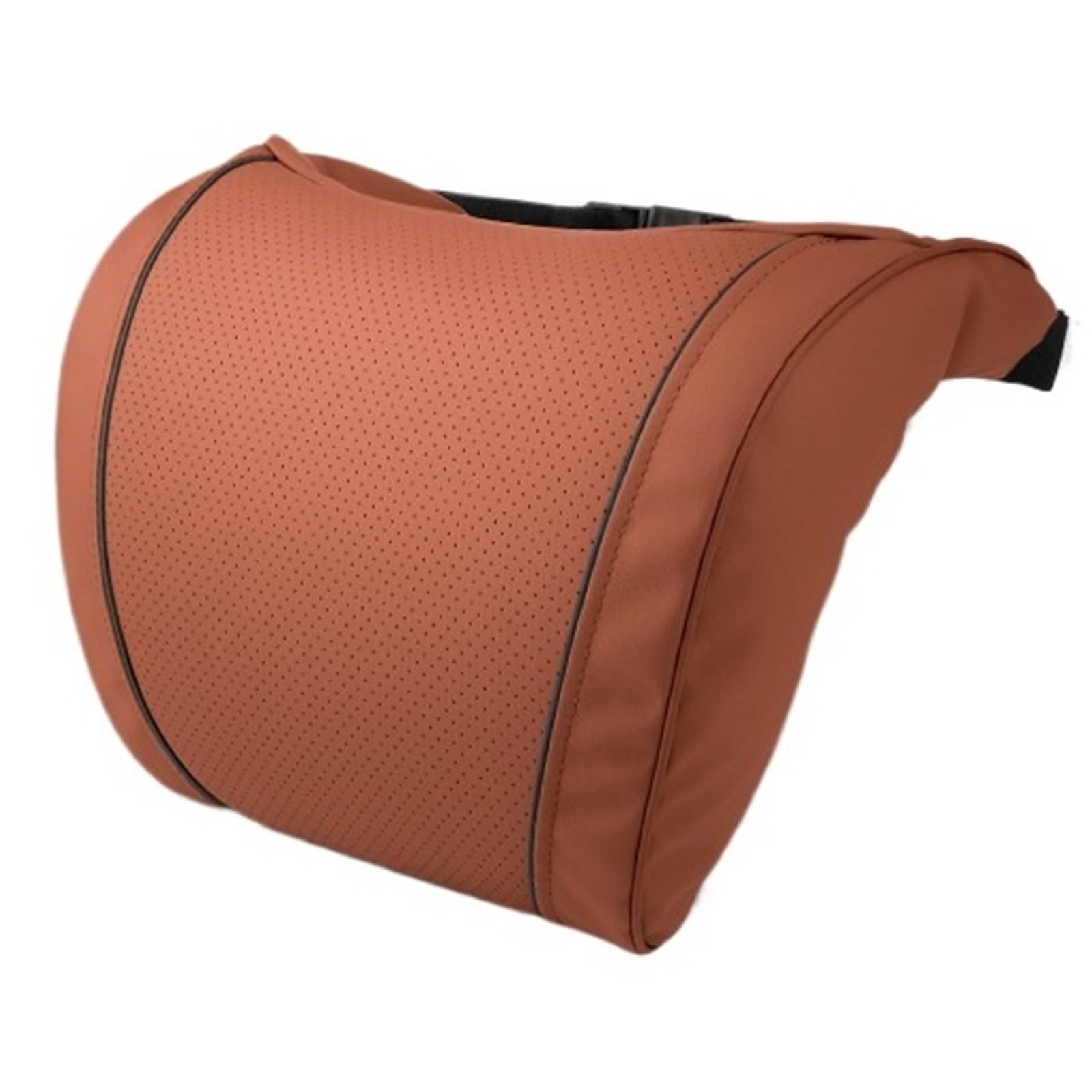 poduszka podtrzymująca szyję Do Fusion Edge Mustang Ecosport MK5 F150 Poduszka Pod Szyję Samochodu Podparcie Lędźwiowe poduszka na głowę fotela samochodowego(Brown-Neck)