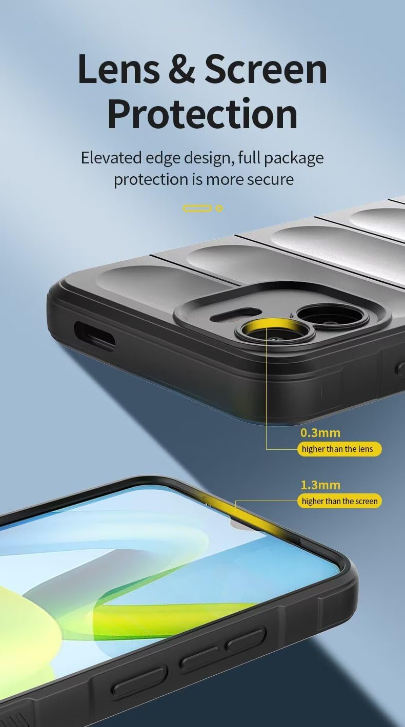 EasyShow Hülle Für Tecno Spark 20 Pro – Ultradünnes Flüssigsilikon, Stoßfest, Farbe Grün