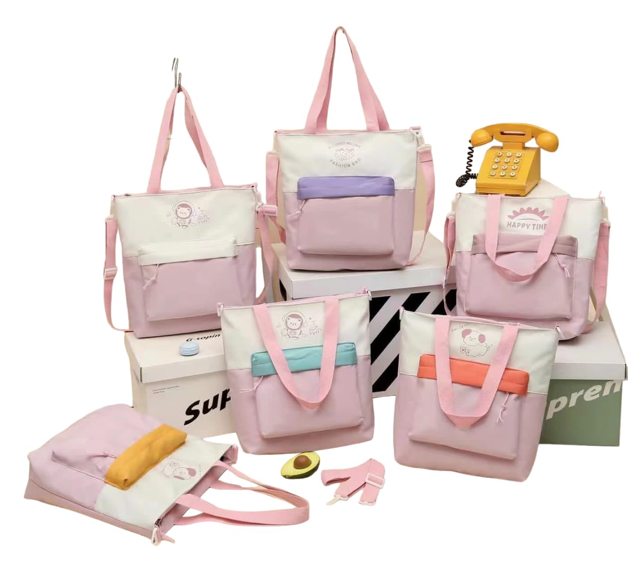 See full amazon price history chart for KIDS VELLY Cute Tote Bag Crossbody Bag Messenger Japanese Tote Shoulder Bags for Women (Pack of 1) (Pink) KIDS VELLY Cute Tote Bag Crossbody Bag Messenger Japanese Tote Shoulder Bags for Women (Pack of 1) (Pink) (B0DCFT18WL) Amazon Price History, Amazon Price Tracker
