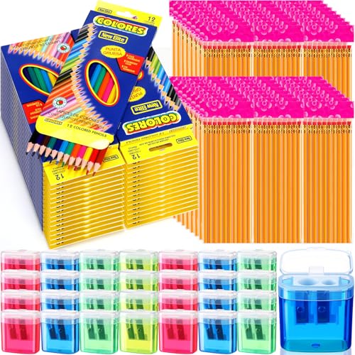 48 Set/1004 Count Bulk Back to School Supplies Kit for Student In...