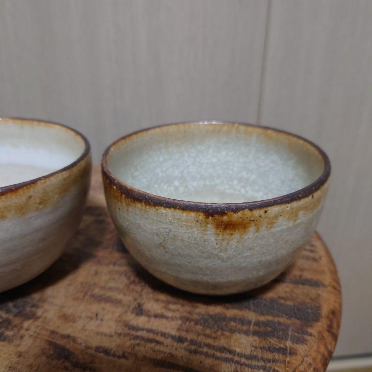 Amazon.co.jp: ⑦ 滋賀県 信楽 陶芸作家 藤原純 器 食器 皿お茶碗 汁椀