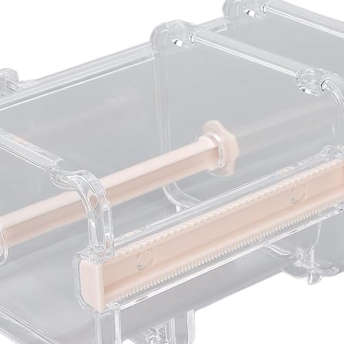 Miniatura 9 de Cortador de cinta adhesiva transparente visible para escritorio, dispensador de cinta Washi, soporte de cinta para el hogar, oficina, escuela (no