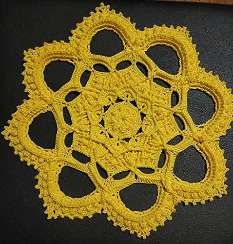 Miniatura 4 de Alize Diva Silk Effect 100% hilo acrílico de microfibra, 1 madejas de bola de 3.53 oz 383 yardas de color (110 - amarillo)