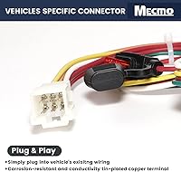 Vista 4 de MECMO Arnés de cableado de remolque de 4 pines para Subaru Forester 1998-2008, Outback 2000-2009, Tribeca 2008-2014, B9 Tribeca 2006-2007, Subaru