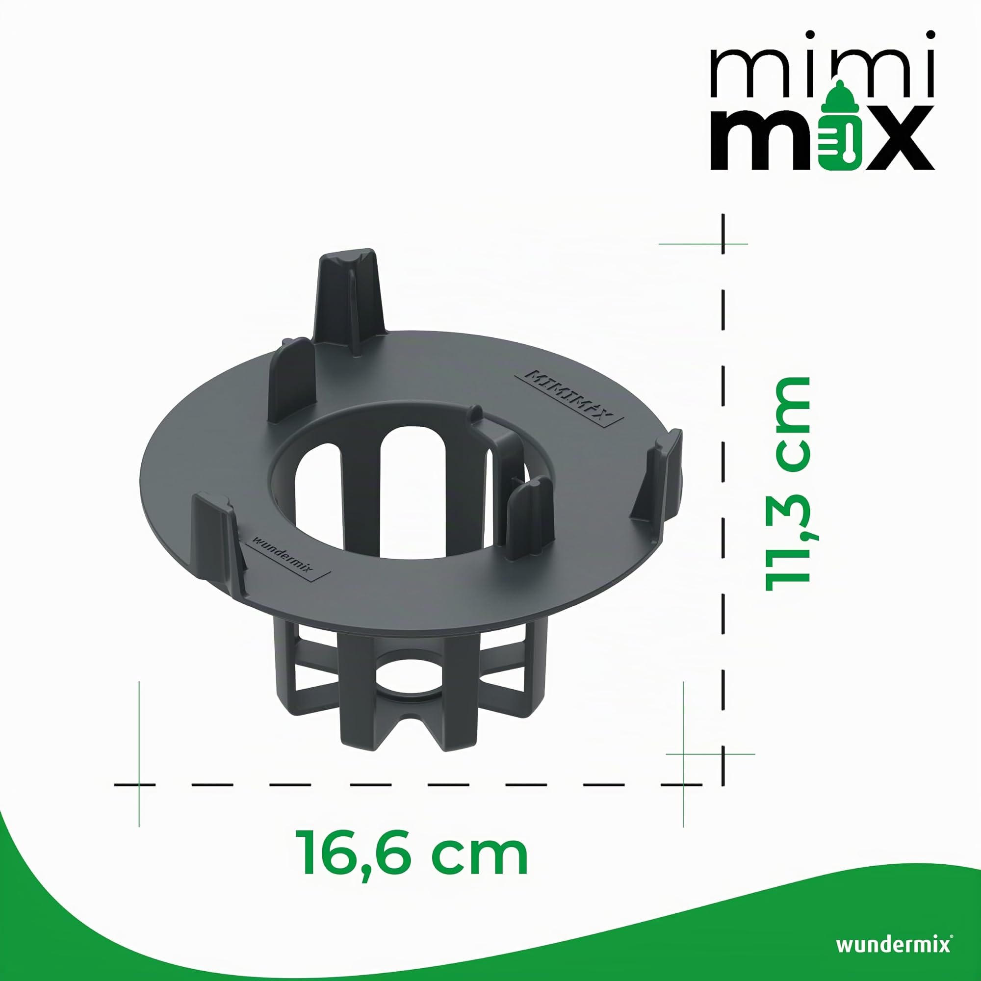 Wundermix Mimimix Chauffe-biberon Thermomix TM7 | TM6, TM5, réchauffage doux bouillies bébé et lait infantile, stérilisation
