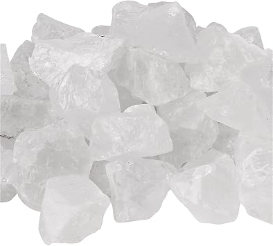 Natural Crystal Rough 500g Natural Stones White Irregular Crystal Raw Stone Home Decor Home Decoration Natural Stones Household