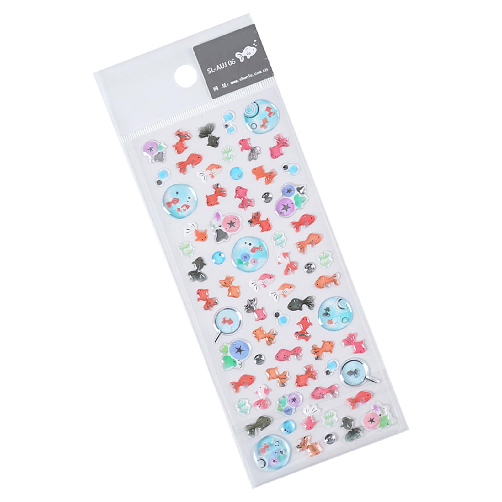 Sticker Guitar Decal Water Bottle Phone Case Lovely Decorative for Scrapbook Fish