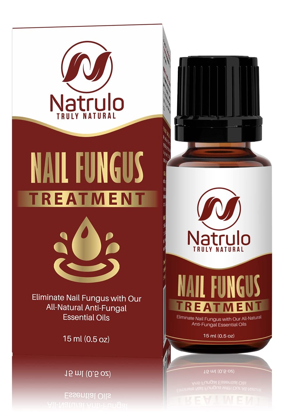 Nail & Toenail Repair - Natural Nail Balm with Tea Tree Oil - 100% Pure Liquid Homeopathic Fighter Remedy - Restores Clear Healthy Nails, Made in USA