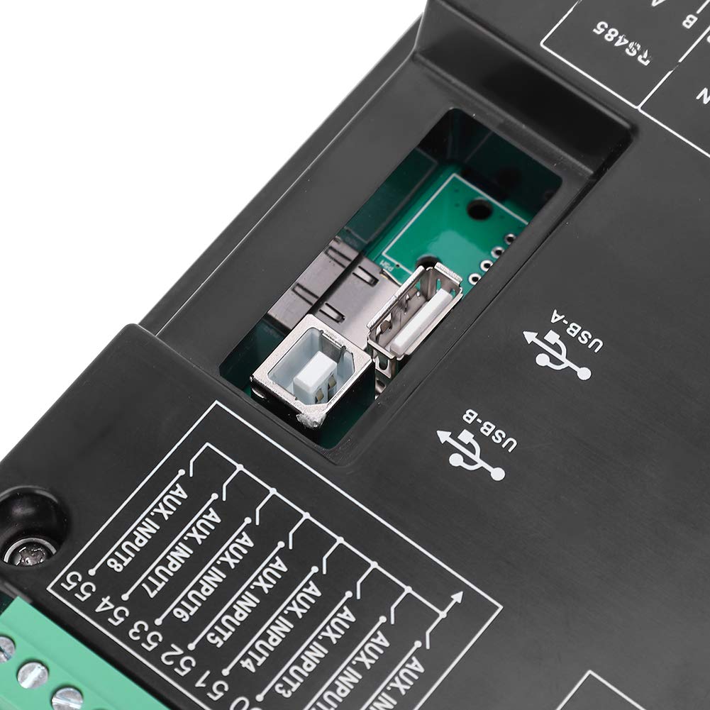 Contrôleur de Groupe électrogène Module de Commande de Groupe électrogène DC90D Série MKII AC80 à 360 V 500 à 4 500 Tr/min avec Protection d'affichage de Mesure de Puissance pour les