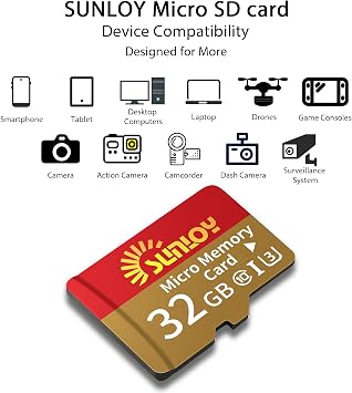 SD2Vita 6.0 PS Vita Memory Card Adapter with 32GB Micro SD Card, High Speed microSDHC UHS-I Flash Memory Card with PSV Micro SD Card Adapter for PSV 1000/2000 PSTV FW 3.60 HENkaku Enso System