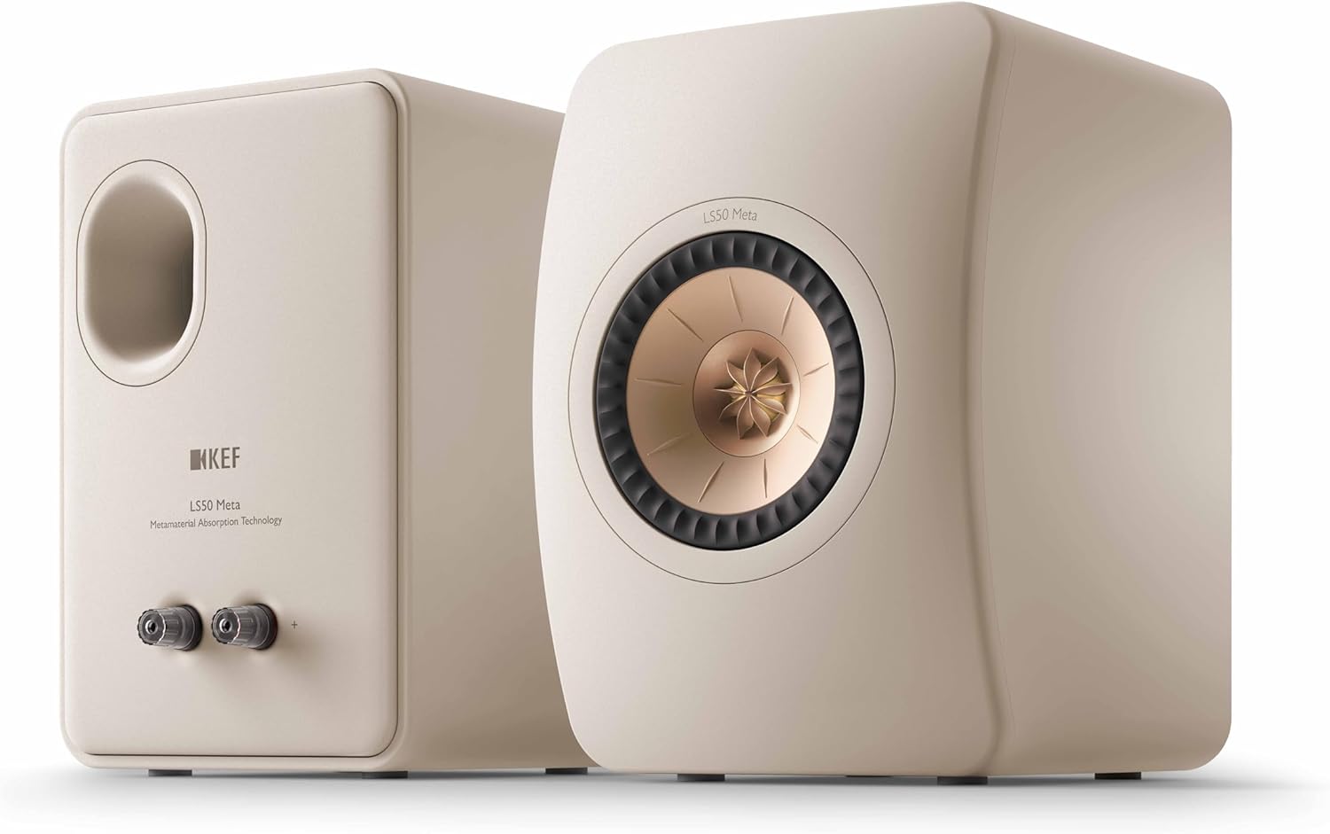 KEF LS50 Meta (Pair, Sand Shell)