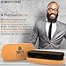 Smooth Viking Beard Brush Gift Set for Men - Natural Boar Bristle Hair Brush - Facial Hair Styling, Grooming & Shaping Tools