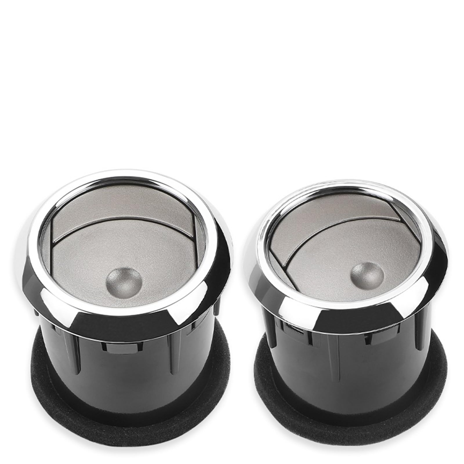 Haggydc 2Pcs Dash Board A/C Air Vent Louvre Outlet Duct Fit For Lincoln Mkz Zephyr Fit For Ford Fusion Mercury 2006-2009 8H6z-19893-Aa(2Pcs)