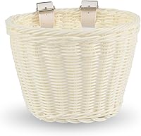 Vista 9 de EIRONA Bike Basket for 12-16 Kids Bicycle, Balance Bike, Tricycle,Scooter with DIY Decal