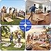 JupiterForce Portable Cornhole Set for Outside Games, Regulation 3x2 FT Solid Wood Cornhole Boards with Carrying Bag, 8 Bean Bags for Indoor & Outdoor Adults Family Backyard Lawn Beach Party Play