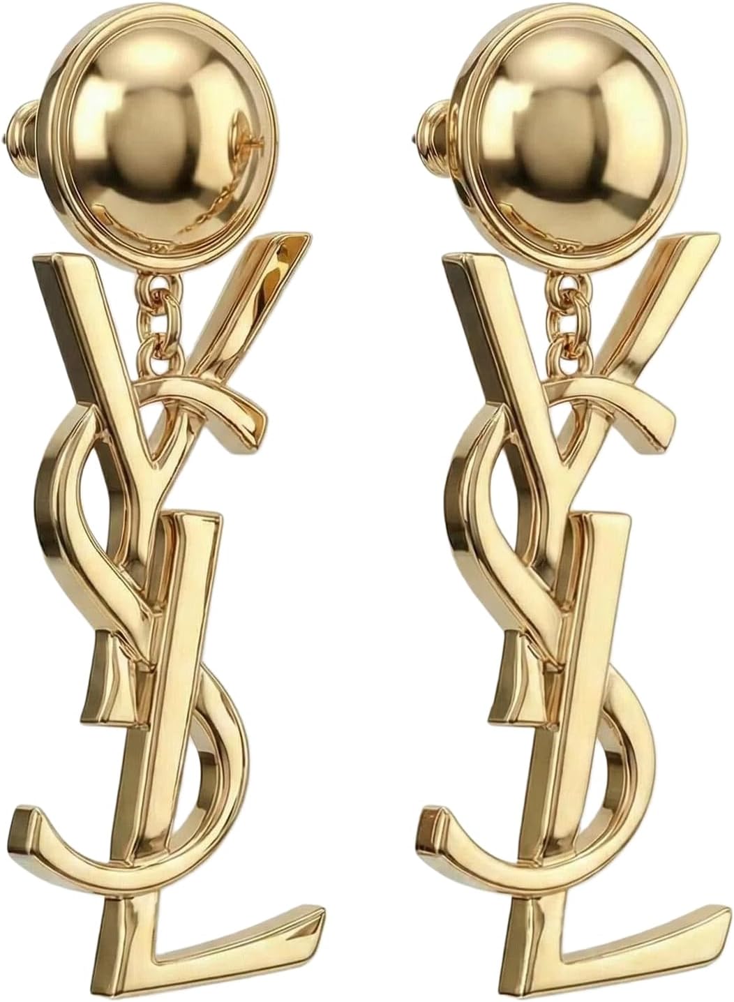 luxury designer earrings - Fashion Earrings Showcasing trendy style, letter design paired with dangling pendants - Earrings for Women.