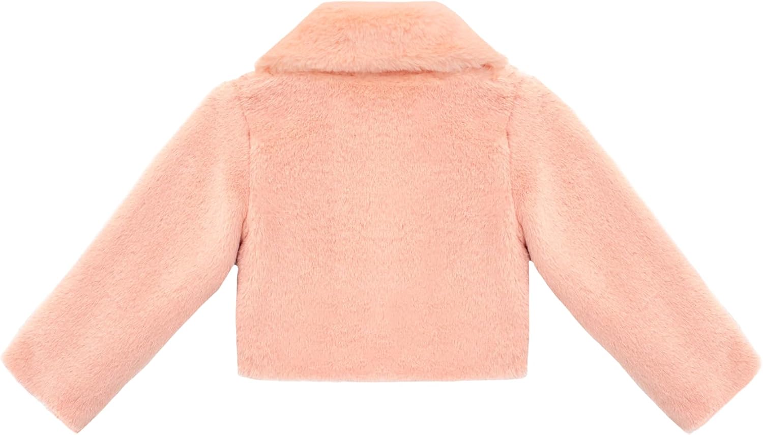 Lilax Girls Cozy Faux Fur Bolero Jacket Shrug