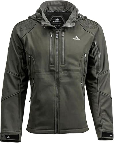 Miniatura 9 de Pnuma Outdoors Waypoint - Chaqueta unisex de caza resistente al viento y al agua, de secado rápido, elástica y duradera para todas las estaciones