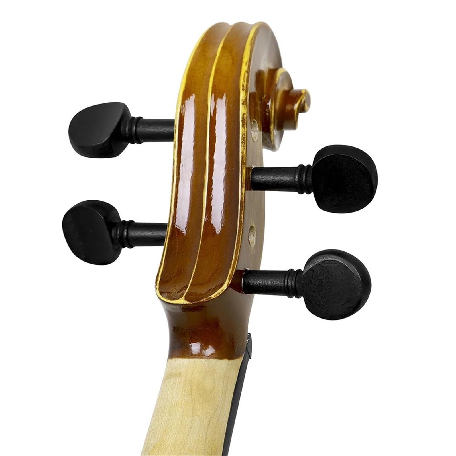 Violino Violino Acustico In Legno Massello 4/4 | Finitura lucidata a mano con una lucentezza lucida vintage
