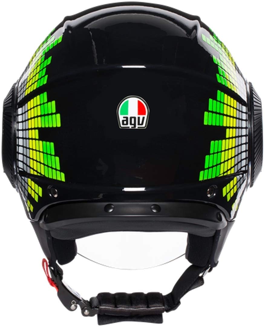 agv ginza helmet Orbyt Jet L (59/60) black/green Automotive Thanks to AGVs stringent Color:A35-CHOICEDDC_AJI-8 style_off-road (Not Made In China)