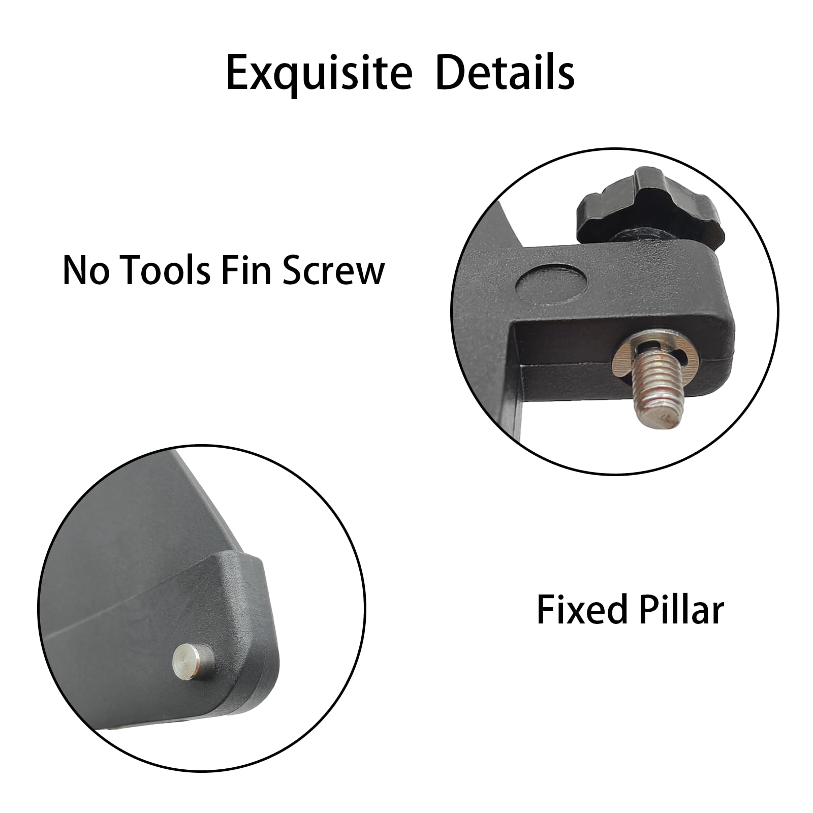 Paddleboard Fin - Easy Install, Screw-in Design, Detachable