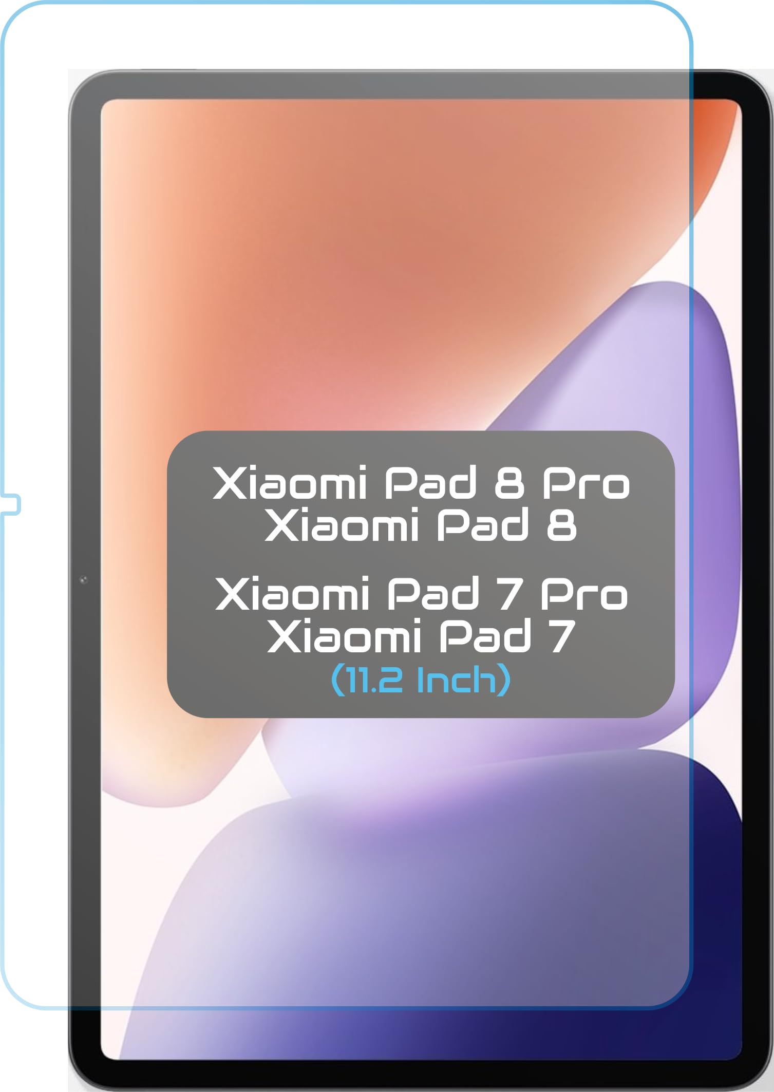 MOBLING Matte Screen Protector Compatible With Xiaomi Pad 8/Pad 8