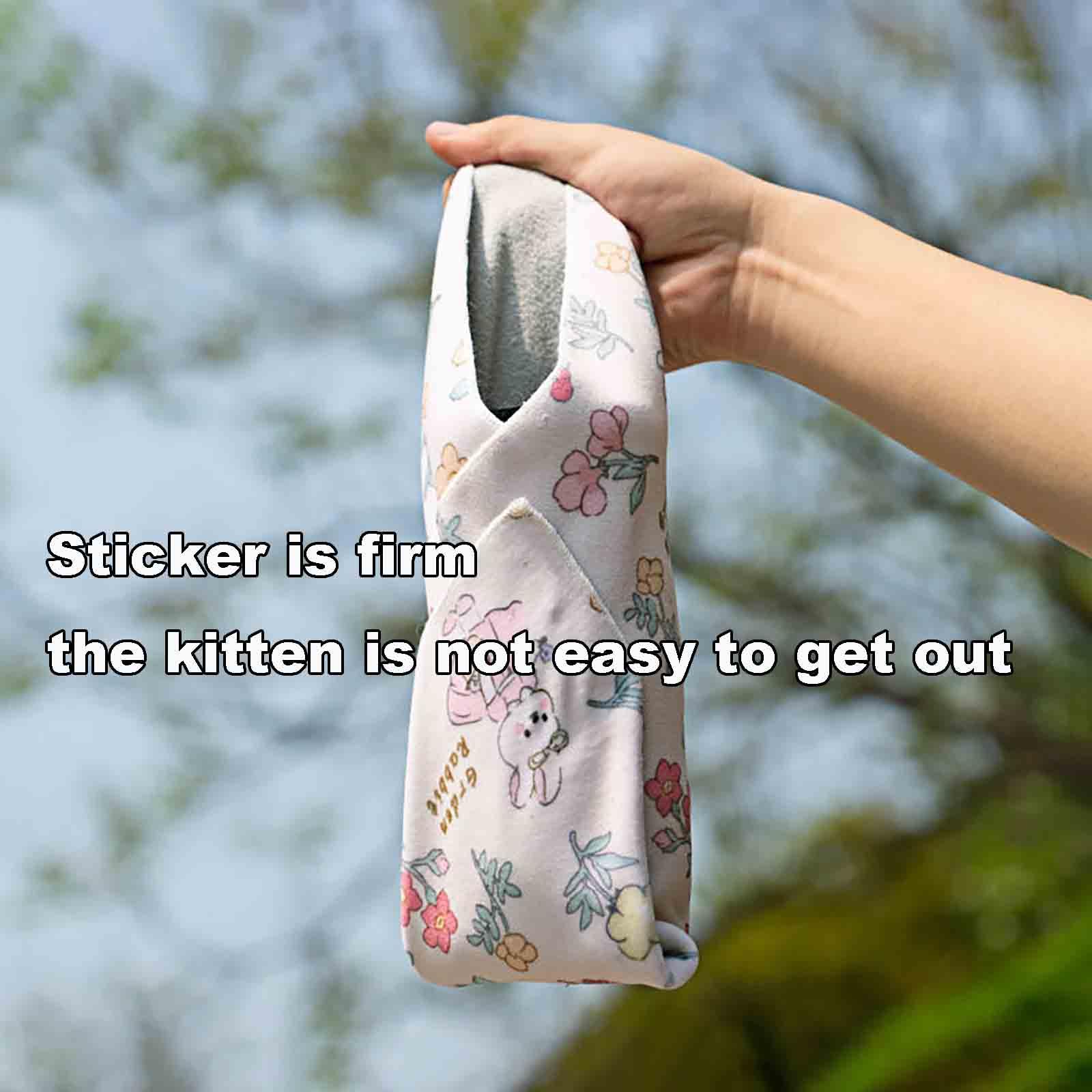 Self-Adhesive Fabric for Cats, Cat Wrap for Grooming - Self